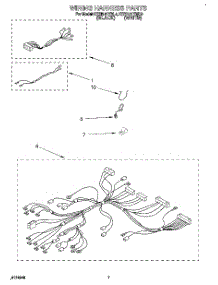 06 - Wiring Harness parts for Kitchenaid Oven KEBI141YWH4 from AppliancePartsPros.com