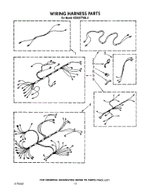 09 - Wiring Harness parts for Kitchenaid Oven KEBS277XWH0 from AppliancePartsPros.com