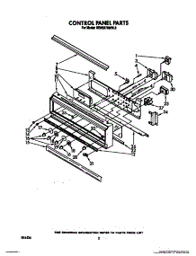 02 - Control Panel, Lit / Optional parts for Kitchenaid Oven KEBS276WBL0 from AppliancePartsPros.com