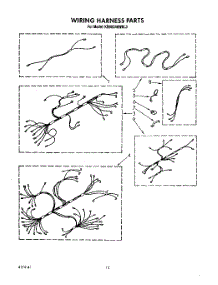 08 - Wiring Harness parts for Kitchenaid Oven KEBS246WBL3 from AppliancePartsPros.com