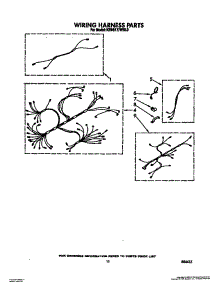 08 - Wiring Harness parts for Kitchenaid Oven KEBS177WWH0 from AppliancePartsPros.com