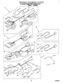 06 - Wiring Harness parts for Kitchenaid Range KERS507YAL2 from AppliancePartsPros.com
