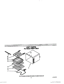 04 - Unit parts for Kitchenaid Oven KEMI371XBL0 from AppliancePartsPros.com