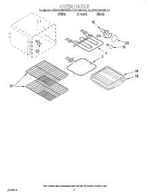 05 - Oven parts for Kitchenaid Range KESC300BAL10 from AppliancePartsPros.com