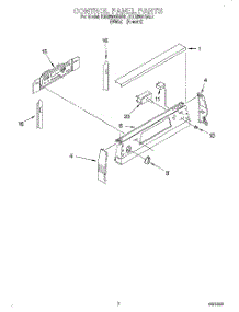 02 - Control Panel parts for Kitchenaid Range KERI500EAL1 from AppliancePartsPros.com
