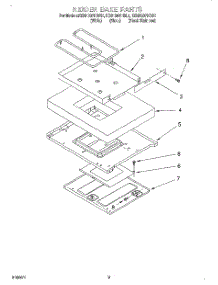07 - Hidden Bake parts for Kitchenaid Range KESH307HBL1 from AppliancePartsPros.com