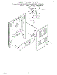 08 - Rear Chassis, Optional parts for Kitchenaid Range KGST307HWH0 from AppliancePartsPros.com