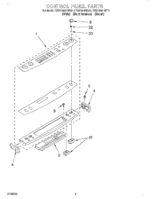 06 - Control Panel, Optional parts for Kitchenaid Range KERC600HBS0 from AppliancePartsPros.com