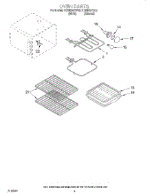 06 - Oven, Lit / Optional parts for Kitchenaid Range KERI500EWH3 from AppliancePartsPros.com