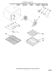 07 - Oven parts for Kitchenaid Range KGST307GBL0 from AppliancePartsPros.com