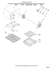 07 - Oven parts for Kitchenaid Range KGRT507GAL0 from AppliancePartsPros.com