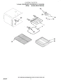 04 - Oven parts for Kitchenaid Range KERC600GWH0 from AppliancePartsPros.com