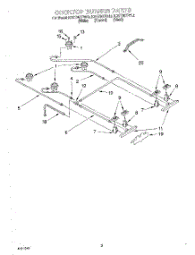 02 - Cooktop Burner parts for Kitchenaid Range KGST307FBL0 from AppliancePartsPros.com