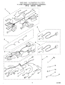 06 - Wiring Harness parts for Kitchenaid Range KESH307BBL1 from AppliancePartsPros.com