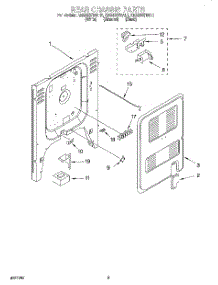 07 - Rear Chassis, Optional parts for Kitchenaid Range KESH307BBL1 from AppliancePartsPros.com