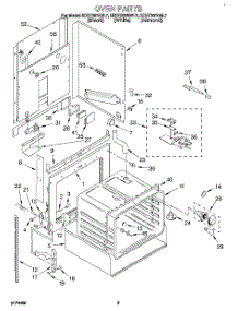 07 - Oven, Literature parts for Kitchenaid Range KDDT207BAL7 from AppliancePartsPros.com