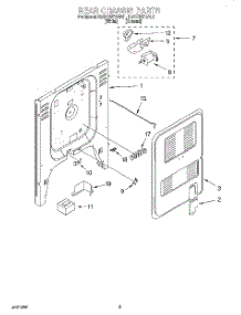07 - Rear Chassis, Optional parts for Kitchenaid Range KESC307BAL1 from AppliancePartsPros.com