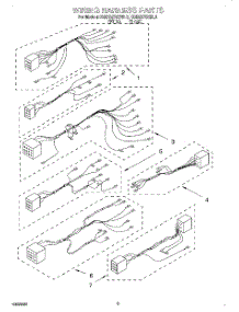 07 - Wiring Harness, Literature parts for Kitchenaid Oven KGBS276XWH0 from AppliancePartsPros.com