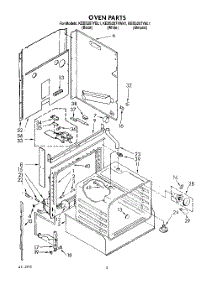 04 - Oven, Literature parts for Kitchenaid Range KEDS207YBL1 from AppliancePartsPros.com