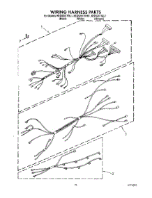08 - Wiring Harness parts for Kitchenaid Range KEDS207YBL1 from AppliancePartsPros.com