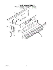 02 - Control Panel parts for Kitchenaid Range KEDH207YBL1 from AppliancePartsPros.com