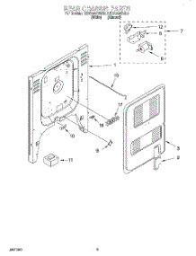 07 - Rear Chassis, Optional parts for Kitchenaid Range KESS300BWH0 from AppliancePartsPros.com