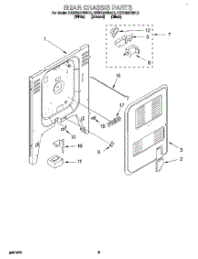 07 - Rear Chassis, Optional parts for Kitchenaid Range KESH307BBL2 from AppliancePartsPros.com