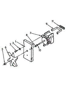 Convection Fan parts for Kitchenaid Range KEDS207AL1 from AppliancePartsPros.com