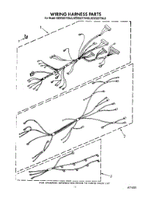 08 - Wiring Harness parts for Kitchenaid Range KEDS207YBL0 from AppliancePartsPros.com