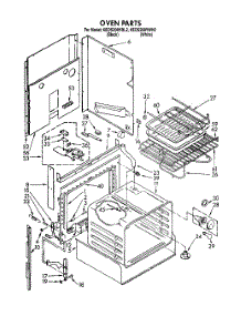 04 - Oven, Literature parts for Kitchenaid Range KEDS200YBL2 from AppliancePartsPros.com