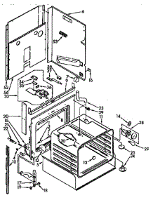 Oven parts for Kitchenaid Range KEDH207AL2 from AppliancePartsPros.com