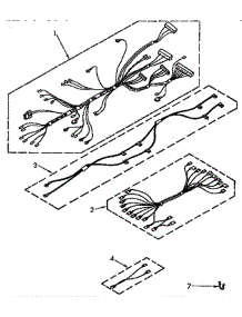 Wiring Harness parts for Kitchenaid Range KEDH207AL2 from AppliancePartsPros.com