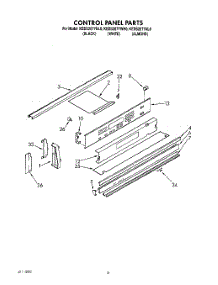 03 - Control Panel, Optional parts for Kitchenaid Range KEDS207YAL0 from AppliancePartsPros.com