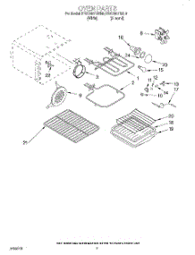 05 - Oven parts for Kitchenaid Range KESC307BAL8 from AppliancePartsPros.com