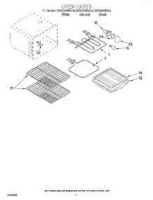 05 - Oven parts for Kitchenaid Range KESC300BBL9 from AppliancePartsPros.com