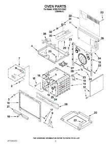 03 - Oven Parts parts for Kitchenaid Range KDRU763VSS02 from AppliancePartsPros.com