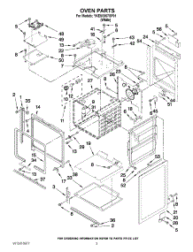 02 - Oven Parts parts for Kitchenaid Range YKESS907SP01 from AppliancePartsPros.com