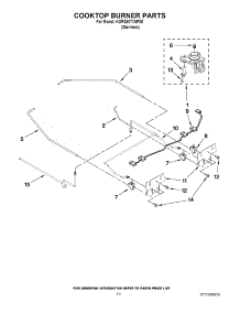 07 - Cooktop Burner Parts parts for Kitchenaid Range KGRS807XSP00 from AppliancePartsPros.com