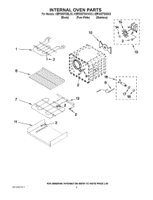 06 - Internal Oven Parts parts for Kitchenaid Range KERS807SSS03 from AppliancePartsPros.com