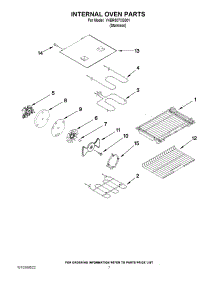 06 - Internal Oven Parts parts for Kitchenaid Range YKER507XSS01 from AppliancePartsPros.com