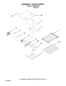 06 - Internal Oven Parts parts for Kitchenaid Range YKER507XSS00 from AppliancePartsPros.com