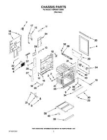 03 - Chassis Parts parts for Kitchenaid Range KERS507XSS00 from AppliancePartsPros.com