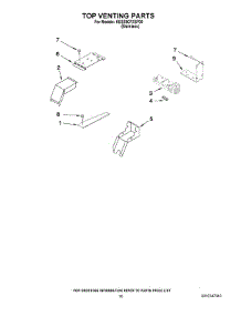 07 - Top Venting Parts parts for Kitchenaid Range KESS907XSP00 from AppliancePartsPros.com