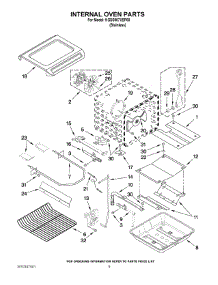 06 - Internal Oven Parts parts for Kitchenaid Range KGSS907XSP00 from AppliancePartsPros.com