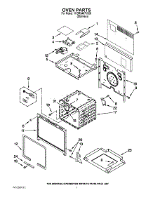 05 - Oven Parts parts for Whirlpool Range YKDRS467VS00 from AppliancePartsPros.com