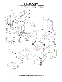 03 - Chassis Parts parts for Kitchenaid Range KERS205TSS5 from AppliancePartsPros.com