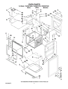 02 - Oven Parts parts for Whirlpool Range YKERS807SB02 from AppliancePartsPros.com