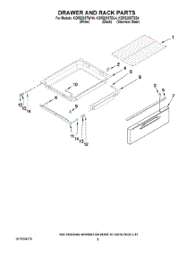 06 - Drawer And Rack Parts parts for Kitchenaid Range KGRS205TSS4 from AppliancePartsPros.com