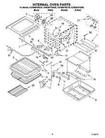 05 - Internal Oven Parts parts for Kitchenaid Range KGRS807SBL00 from AppliancePartsPros.com