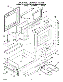 04 - Door And Drawer Parts parts for Kitchenaid Range KESS908SPS00 from AppliancePartsPros.com